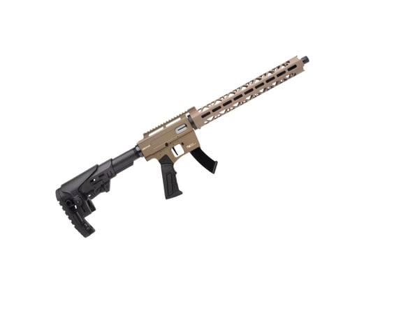 Derya TM22 Semi-Auto Rifle  - .22LR, 18" Desert Tan