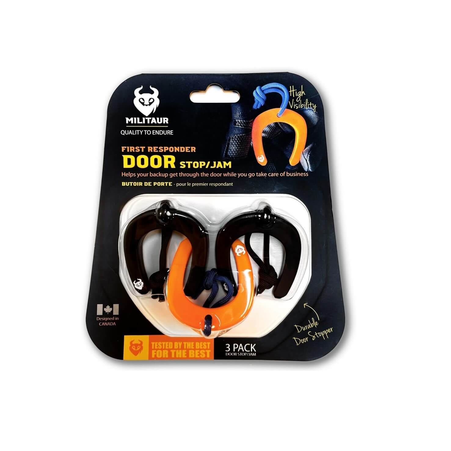 Militaur Door Stop/Jam 3 Pack