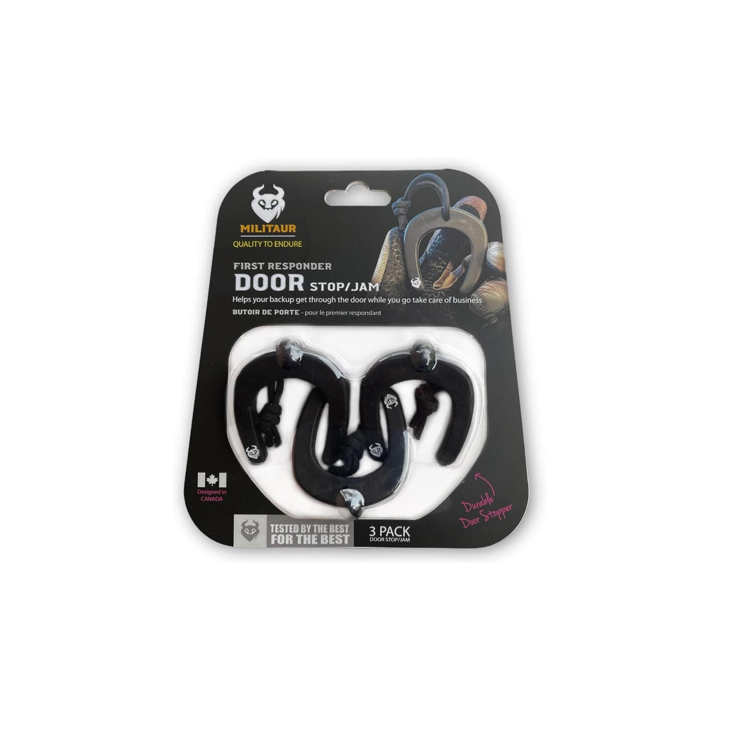 Militaur Door Stop/Jam 3 Pack