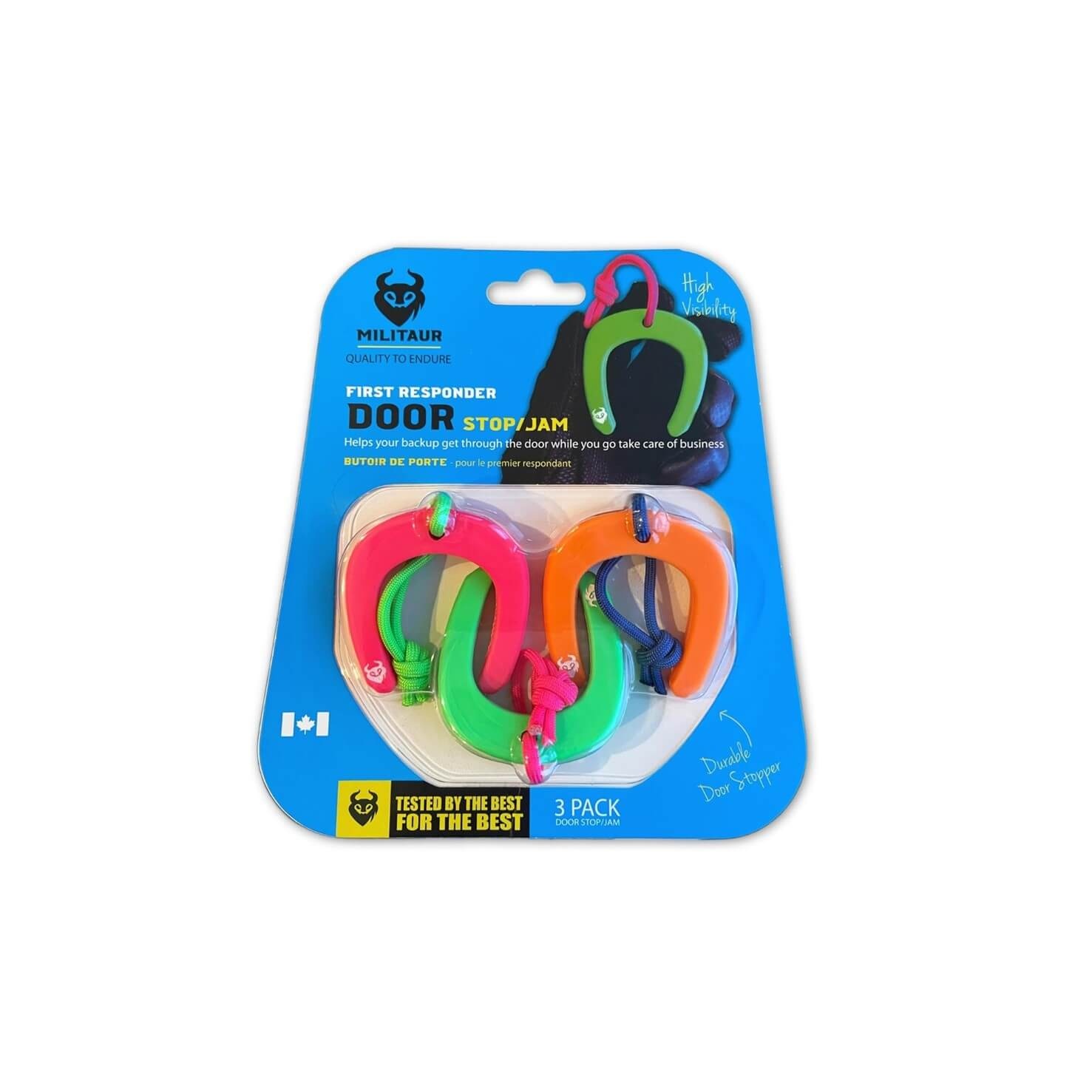 Militaur Door Stop/Jam 3 Pack