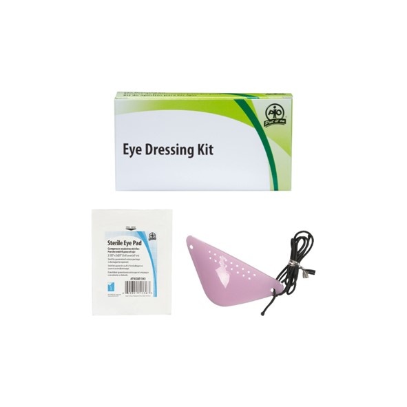 Safe Cross Dressing Kit (Pad & Shield), Eye, Class 1