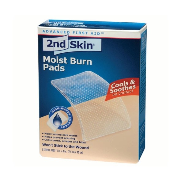 Second Skin Burn Pads 5.1cm X 7.6cm