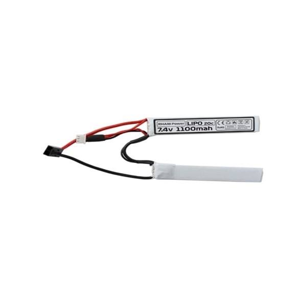 Power 7.4v Lipo 1100mAh Stick