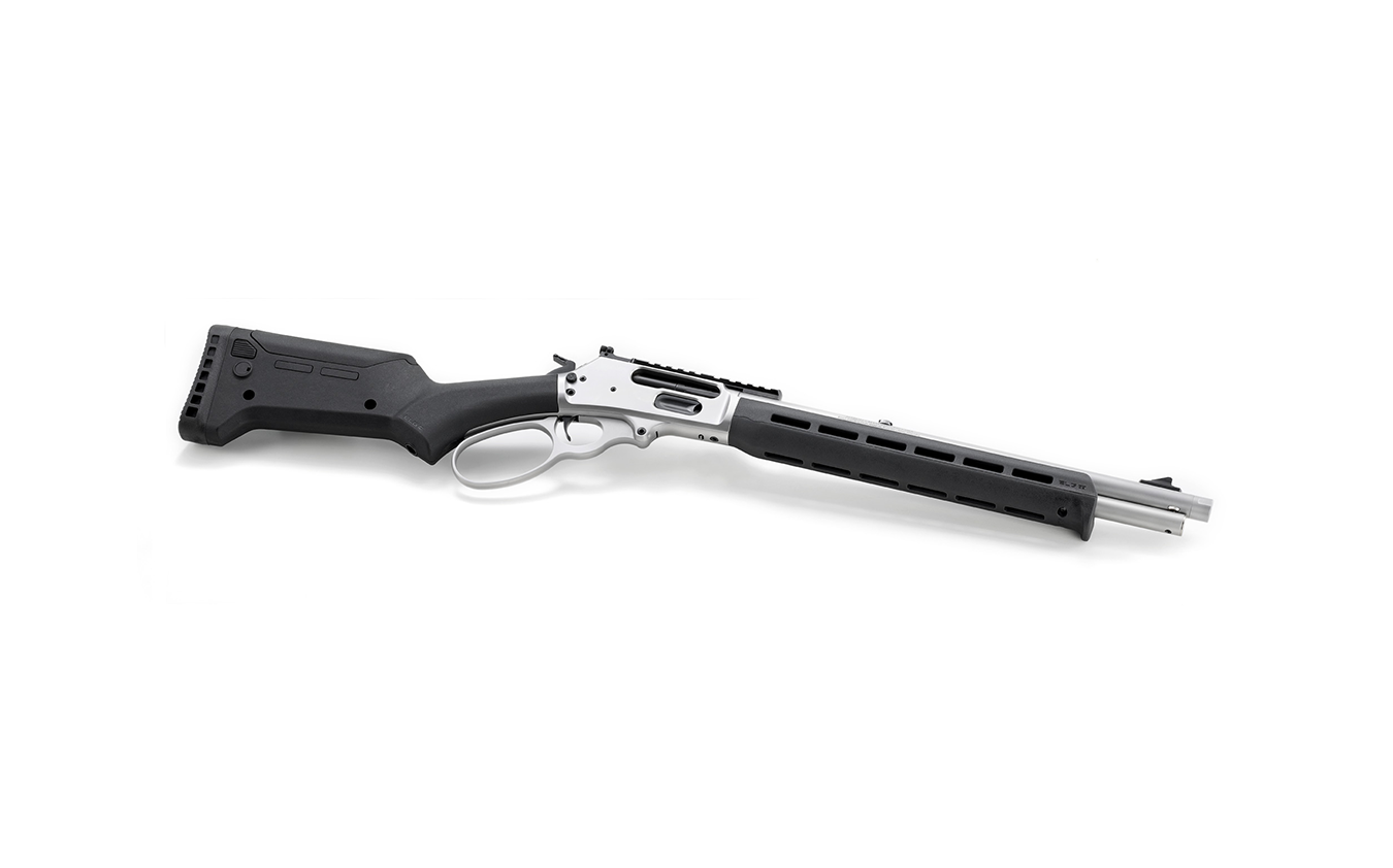 Marlin 1895 Trapper Lever 45-70, 16.2" Satin Stainless Black Magpul ELG