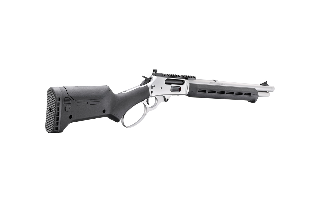 Marlin 1895 Trapper Lever 45-70, 16.2" Satin Stainless Black Magpul ELG