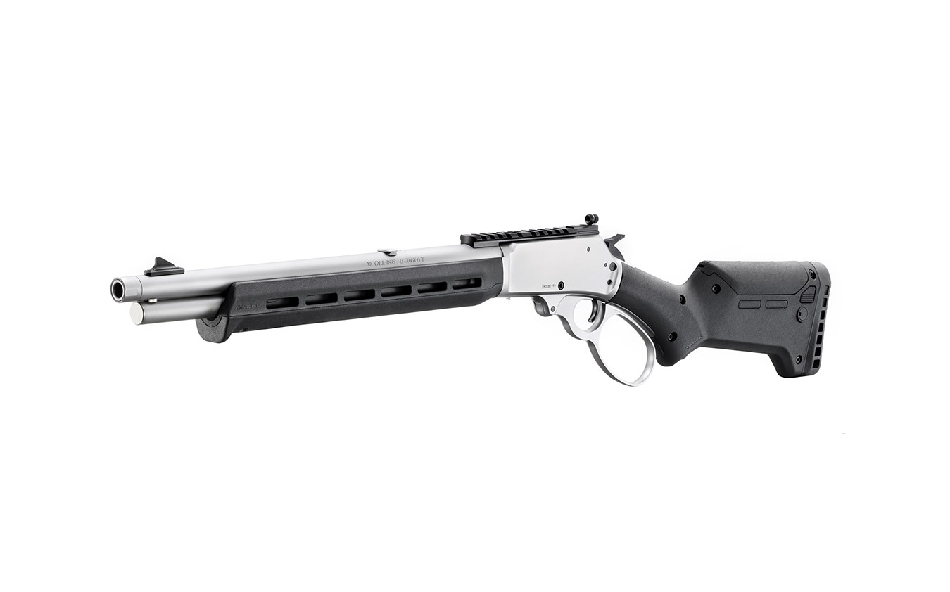 Marlin 1895 Trapper Lever 45-70, 16.2" Satin Stainless Black Magpul ELG