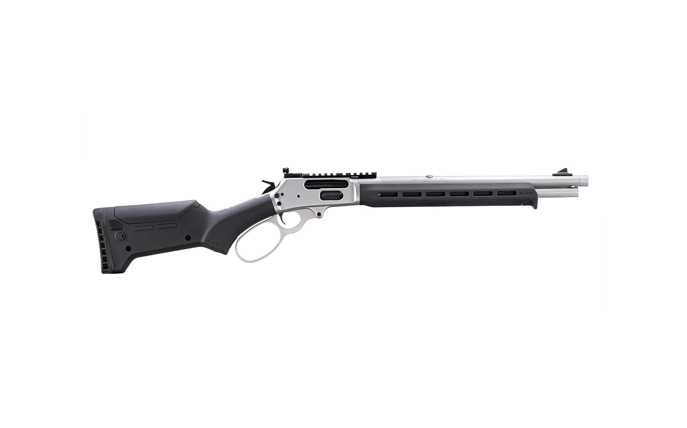 Marlin 1895 Trapper Lever 45-70, 16.2" Satin Stainless Black Magpul ELG