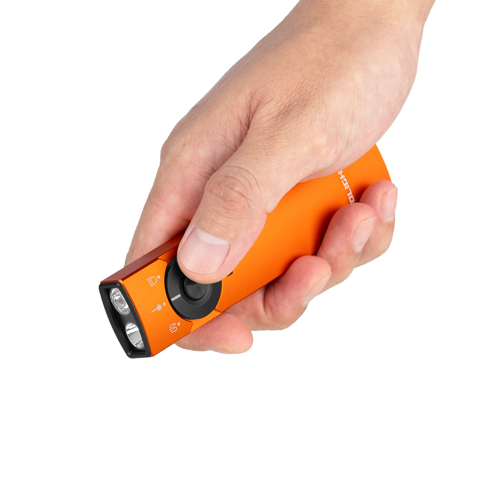 Olight Arkfeld Pro Flat EDC Flashlight with LED Light UV and Laser