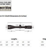 Vortex Crossfire II 4-12x44 Riflescope (1-Inch) V-Plex