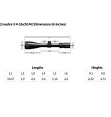Vortex Crossfire II 4-16x50 AO Riflescope (30mm) BDC