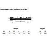 Vortex Diamondback 3-9X40 Riflescope V-Plex
