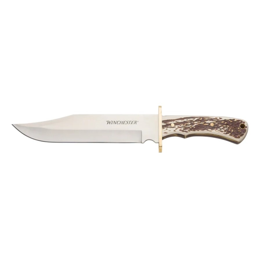 Winchester Stag Handled Bowie Knife - XL