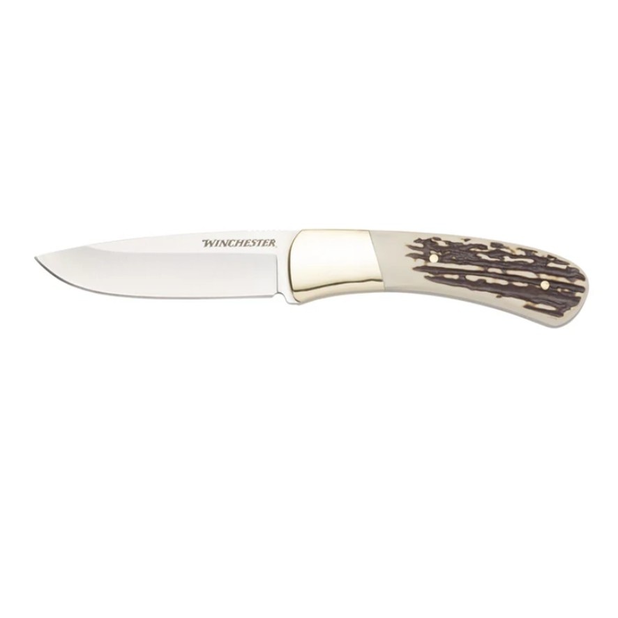Winchester Stag Fixed 7" Knife - Small