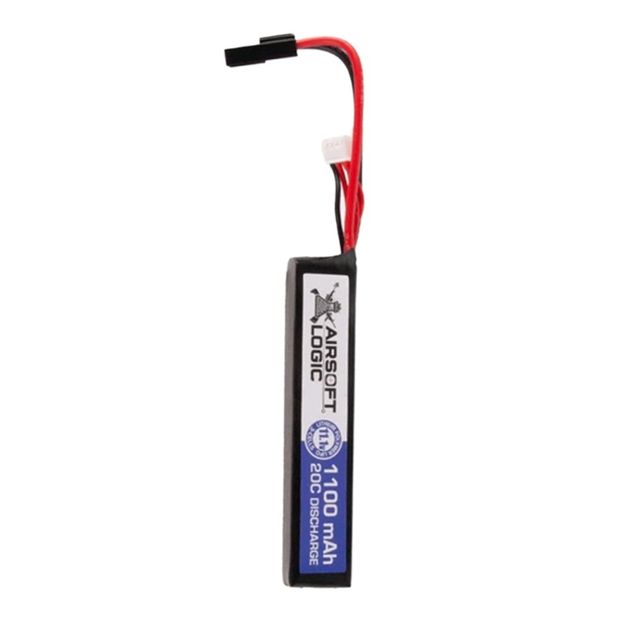 Airsoft Logic 11.1V Li-po Battery 1100maH (Stick) DEAN