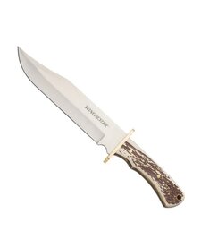 Stag Handled Bowie Knife - XL Stag Handled Bowie Knife - XL