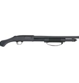 Mossberg 590 Shockwave 6+1 Cleanout Tube, Bead Sight, Corn Cob Forend W/Strap, Cal 12 18.5"
