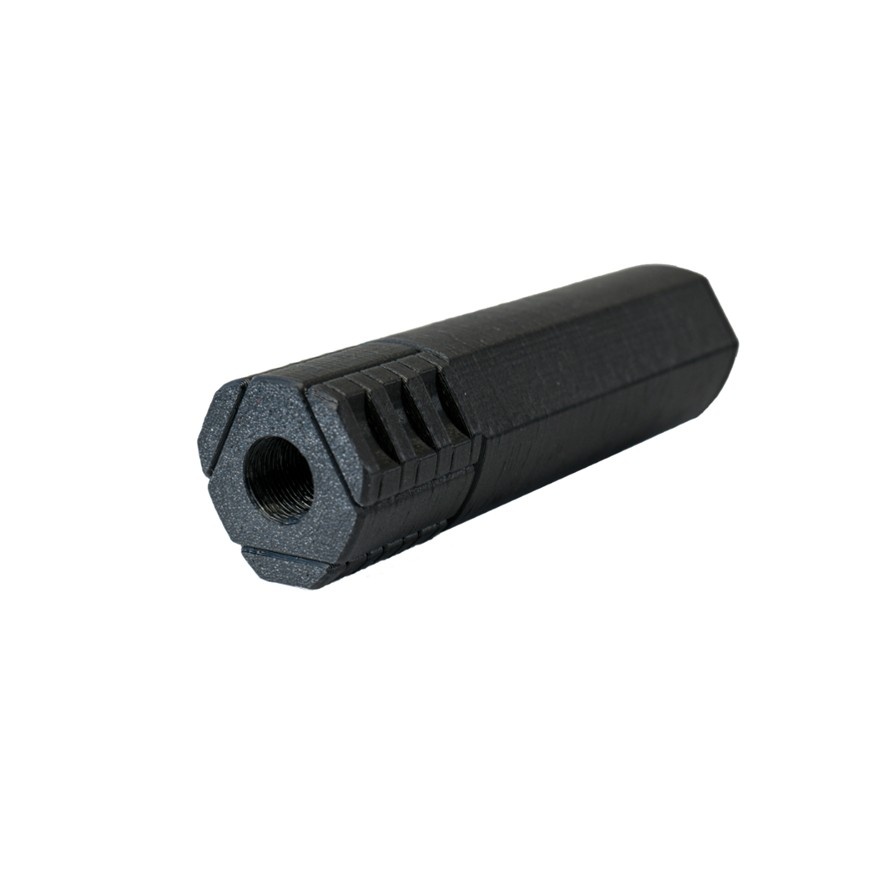 Airsoft Mock Suppressor Hex-S