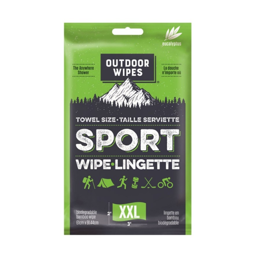 Outdoor Wipes XXL Sport Wipes Eucalyptus