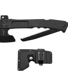Camtrax 3 in 1 Hatchet, Folding Saw & Hammer - Black