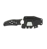 Camillus Comb Black 7.25" Fixed Blade Knife