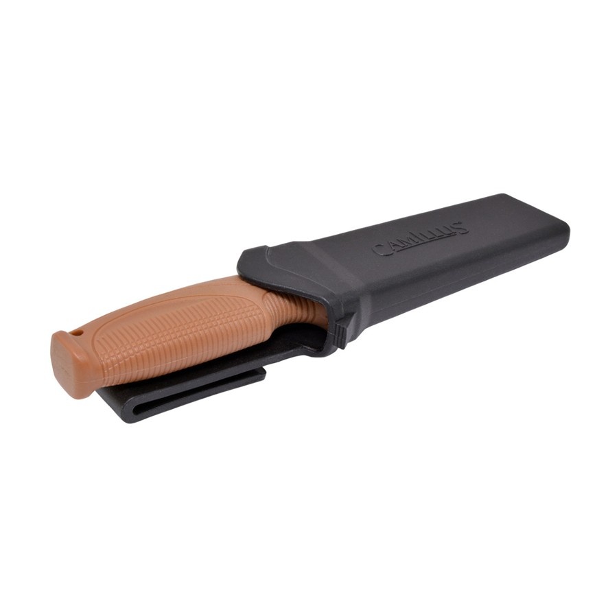 Camillus Swedge Brown 8.75" Fixed Blade Knife