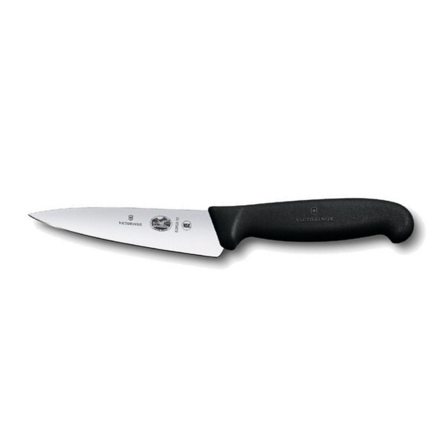 Victorinox Swiss Army Chef's 12cm Straight BLACK