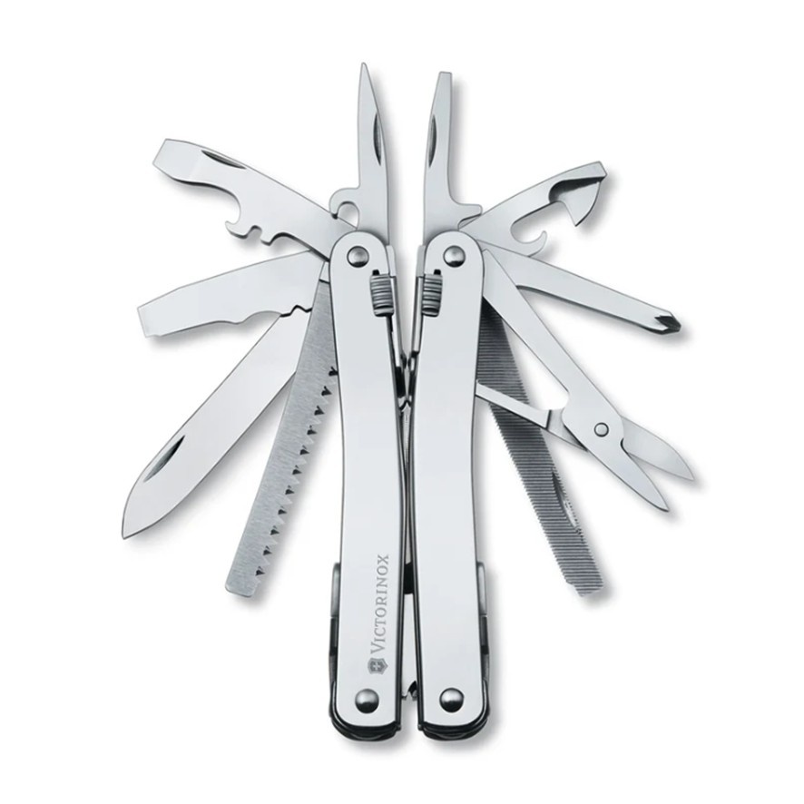 Victorinox Swiss Army Swisstool Spirit X Pointed/ Lea