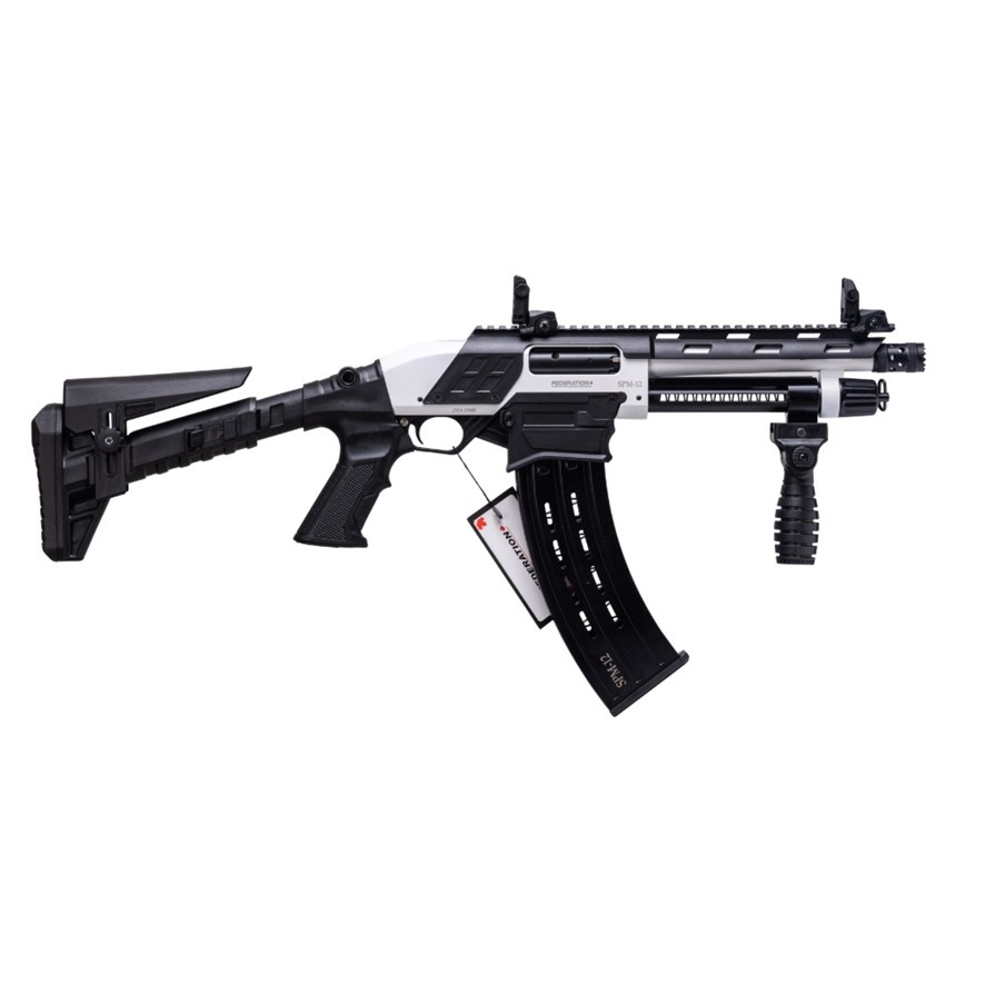 Federation Firearms SPM-12 9″ Shorty, 12ga 3″ Magazine-Fed Pump Action Shotgun