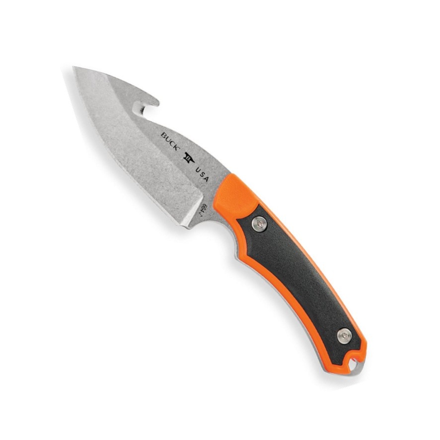 Buck 664 Alpha Hunter Select Guthook - Orange