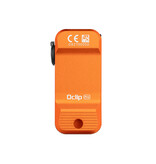 Olight Oclip Pro Clip on Flashlight with Floodlight Spotlight and Red Light- Orange