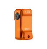 Olight Oclip Pro Clip on Flashlight with Floodlight Spotlight and Red Light- Orange