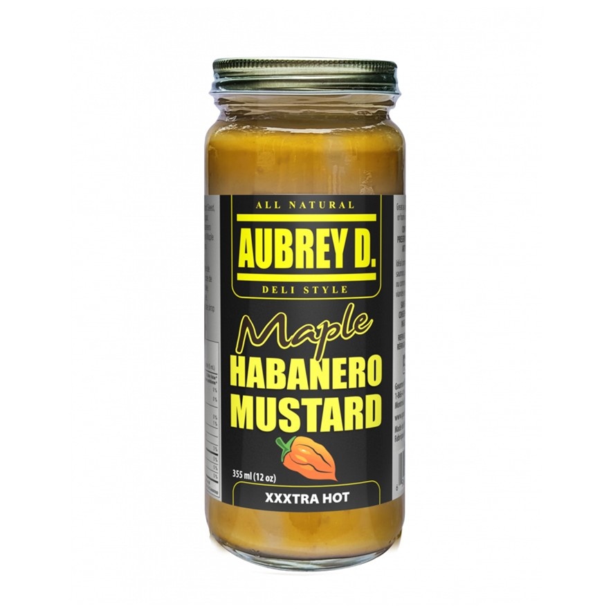 Aubrey D. Hot Condiments | Maple Habanero Mustard