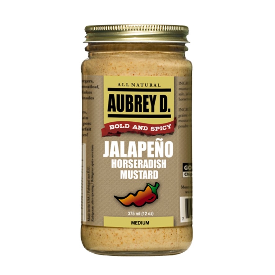 Aubrey D. Aubrey D. Hot Condiments | Jalapeno Horseradish Mustard