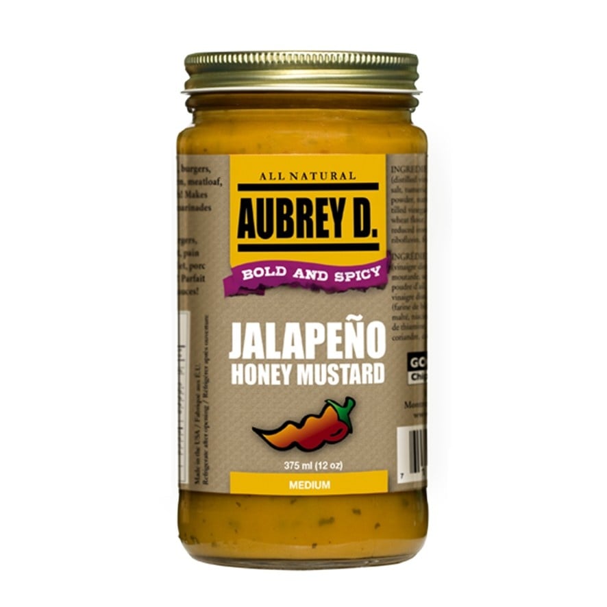 Aubrey D. Hot Condiments | Jalapeno Honey Mustard