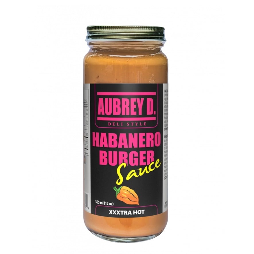 Aubrey D. Hot Condiments | Habanero Burger Sauce