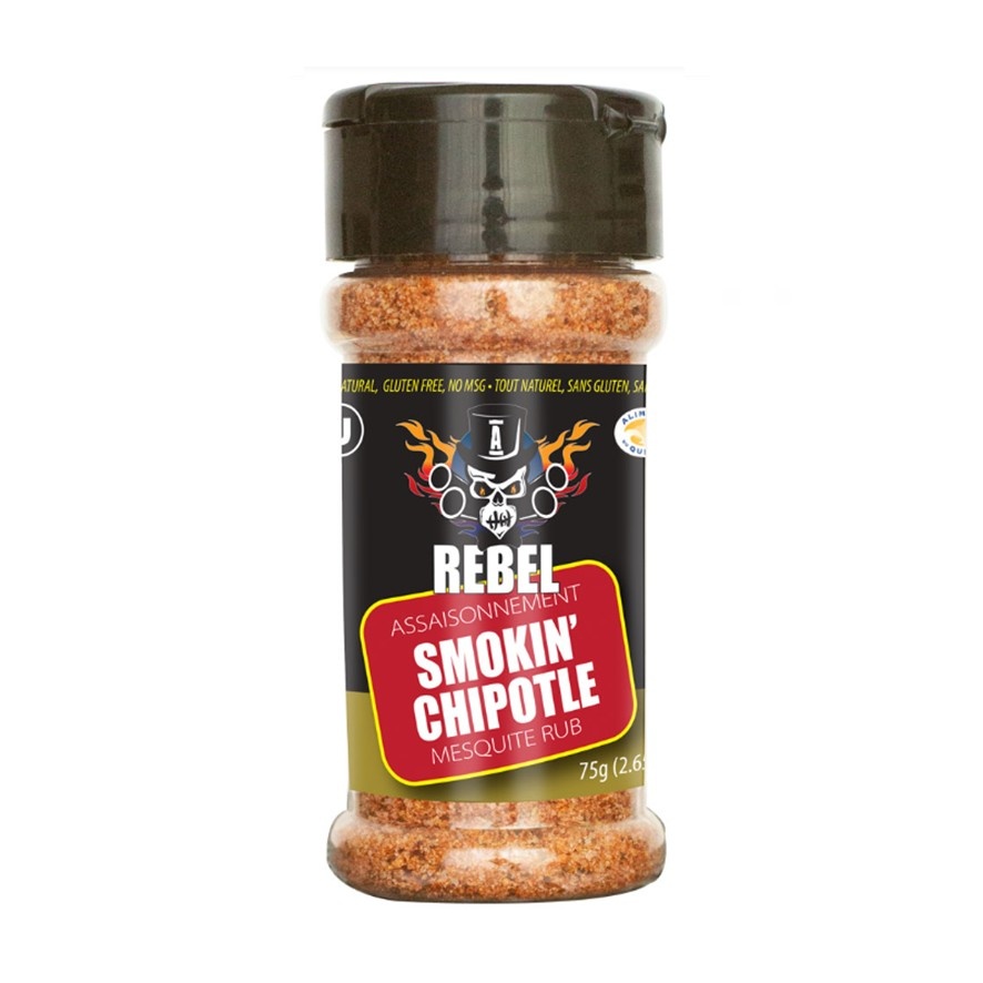 Aubrey D. Rebel Rub - 75g | Smokin Chipotle