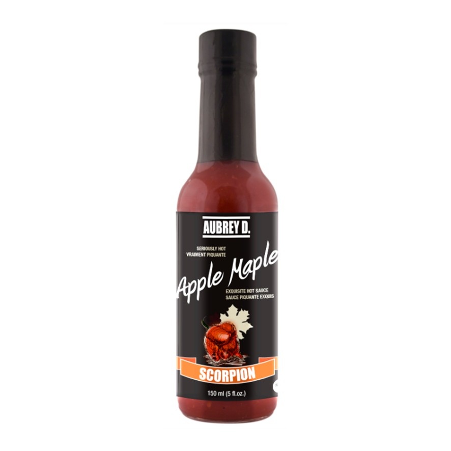 Aubrey D. Hot Sauces - 150ml | Apple Maple with Scorpion