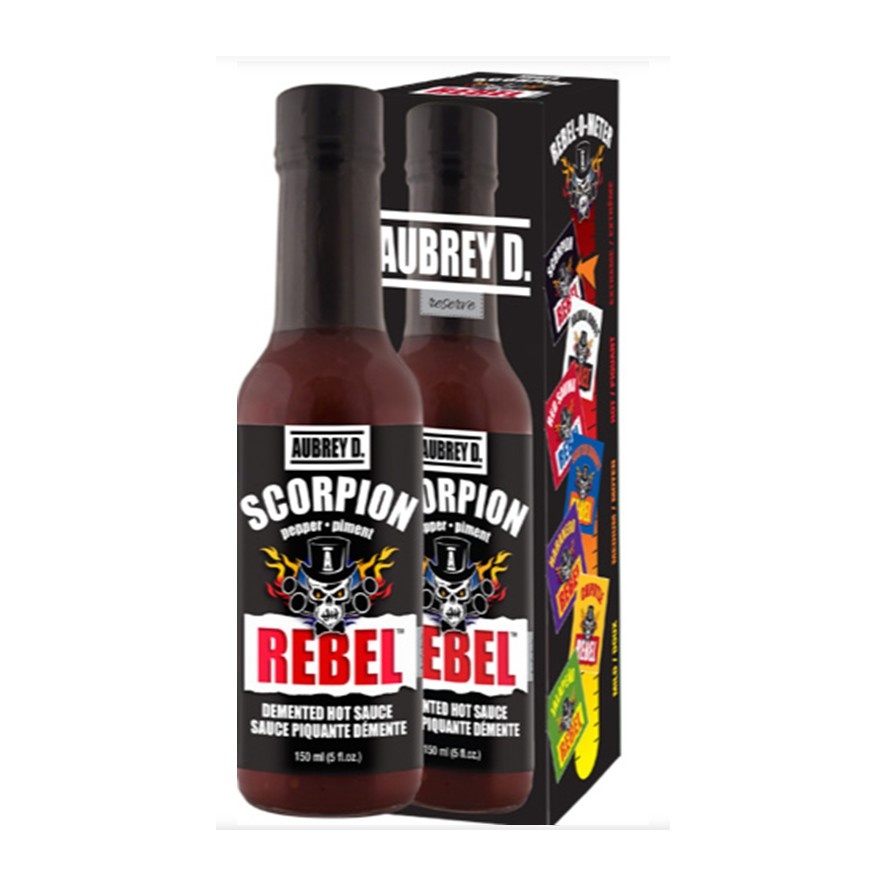 Aubrey D. Hot Sauces - 150ml | Scorpion