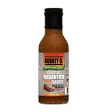 Aubrey D. Hot BBQ Sauces - 375ml | Classic Habanero With Datil Peppers