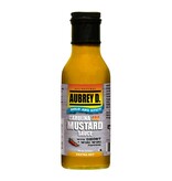 Aubrey D. Hot BBQ Sauces - 375ml | Carolina Mustard Sauce with Ghost & Wiri Wiri Peppers