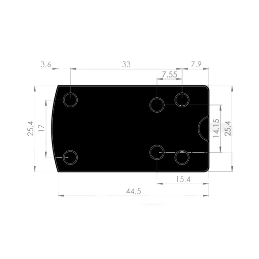 Konus Optics Pro Fission 3 Micro Red Dot 4 MOA