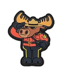 Moose Mountie Patch