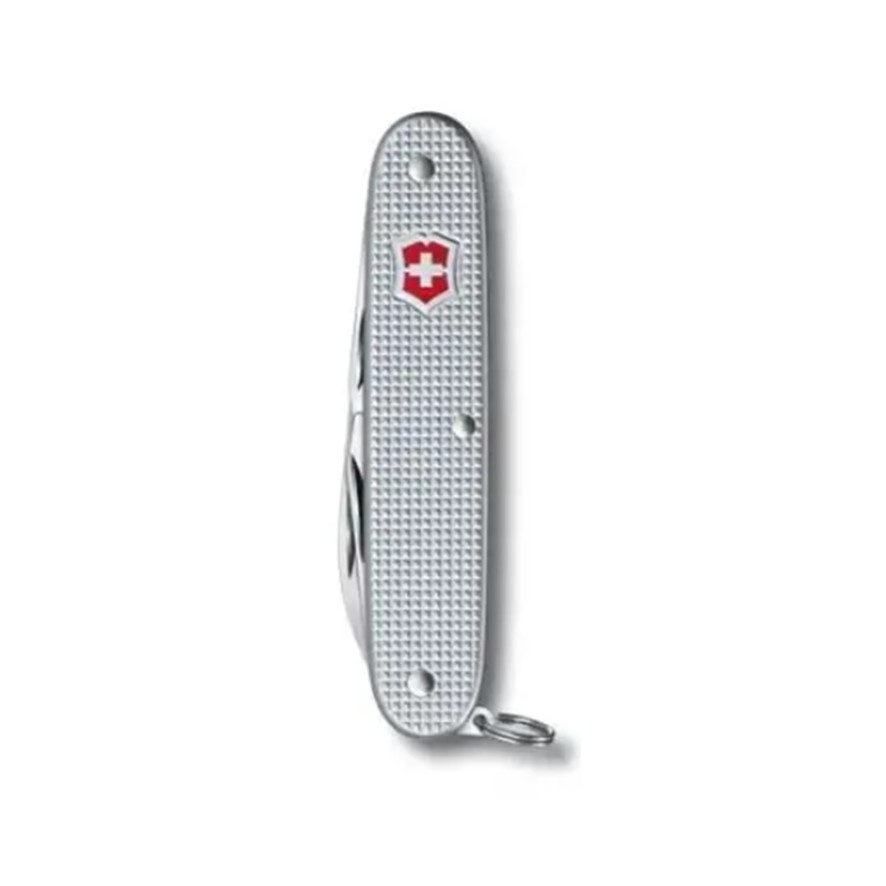 Victorinox Swiss Army 7 Alox Silver Ribbed