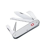 Victorinox Swiss Army 7 Alox Silver Ribbed Victorinox Swiss Army 7 Alox Silver Ribbed
