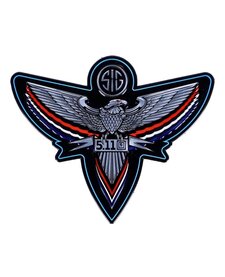 Chrome Eagle Sig Patch Chrome Eagle Sig Patch