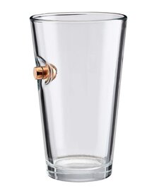 "Bulletproof" .45ACP Pint Glass - 16oz