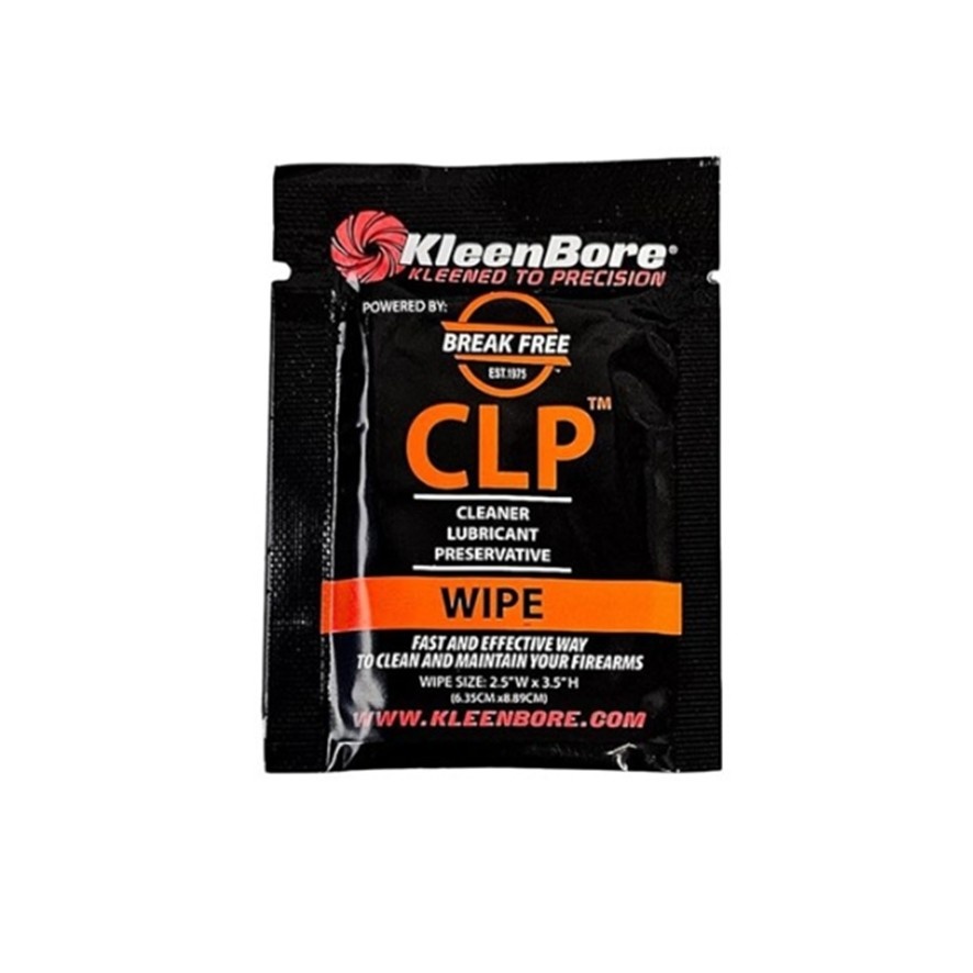 Kleenbore Pull Through - 20 Gauge Cleaner w/BreakFree CLP Wipe Cloth