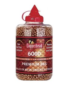 Copperhead Steel BB's 6000 Count