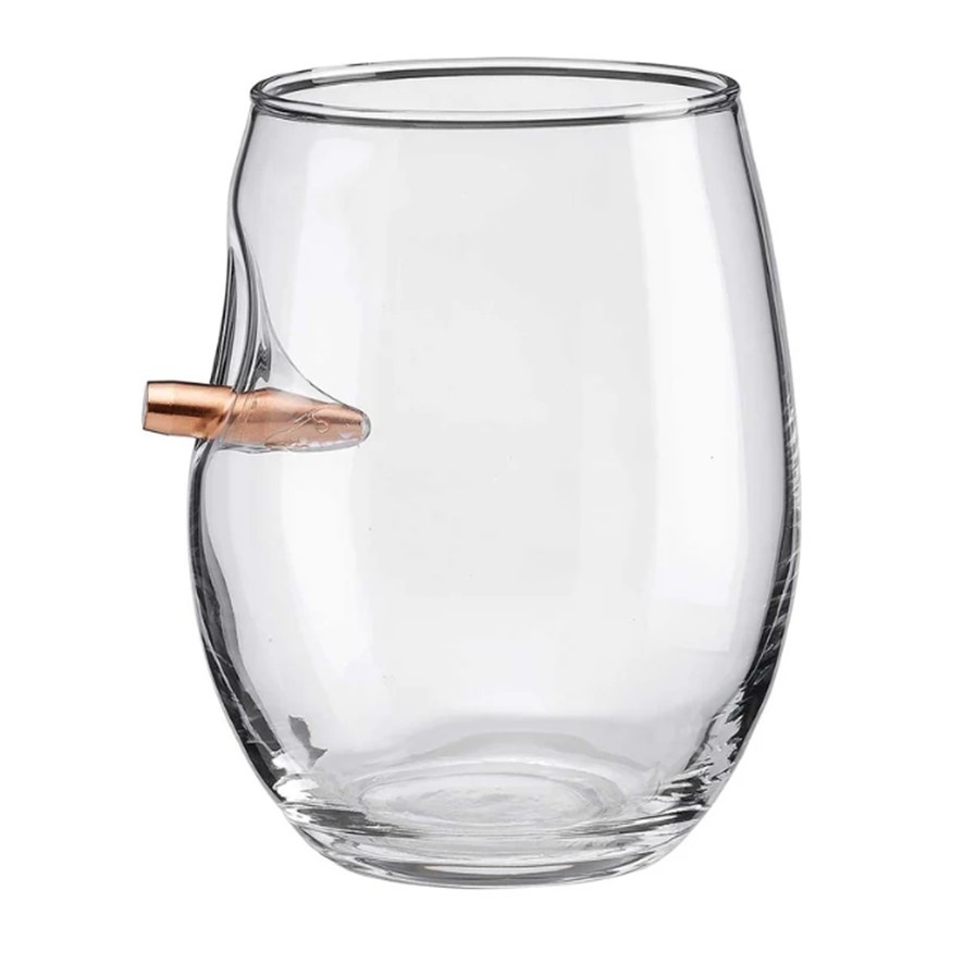 BenShot "Bulletproof" .308 Wine Glass - 15oz