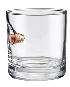 "Bulletproof" .45ACP Rocks Glass - 11oz "Bulletproof" .45ACP Rocks Glass - 11oz